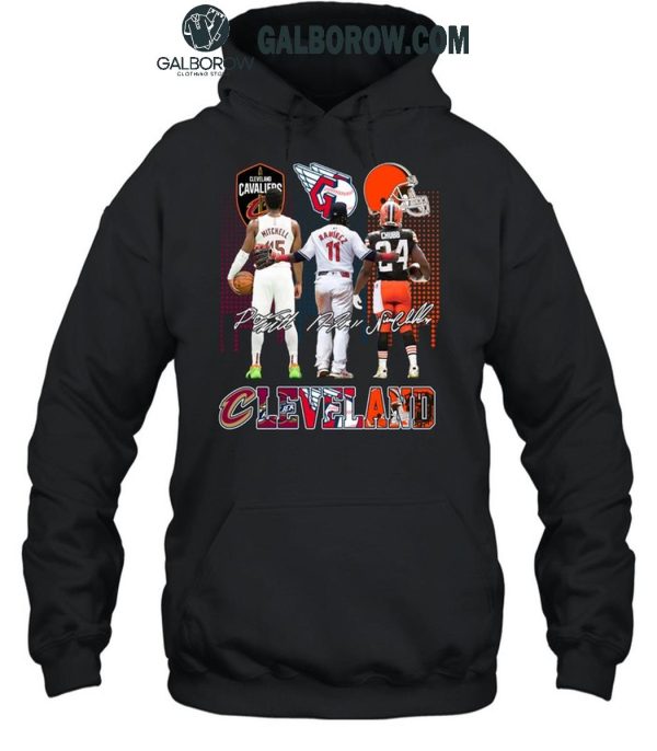 Cleveland Guardians Ramirez Cleveland Browns Chubb Cavaliers Mitchell T-Shirt