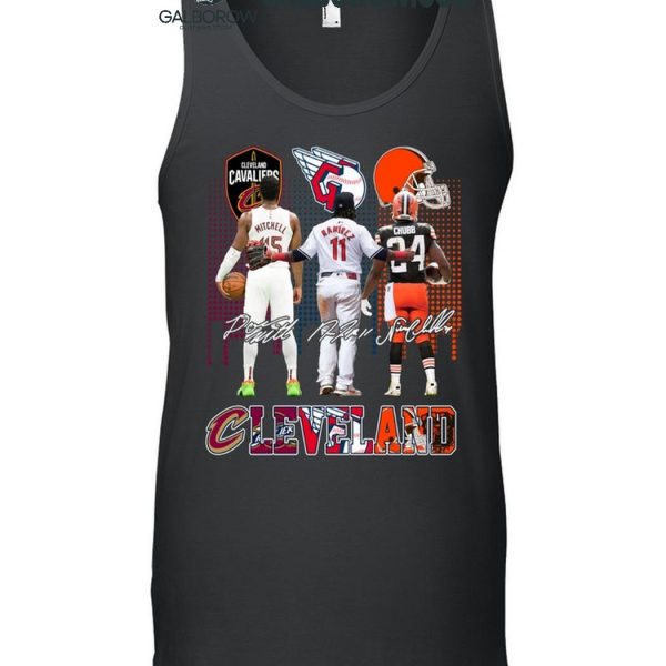 Cleveland Guardians Ramirez Cleveland Browns Chubb Cavaliers Mitchell T Shirt