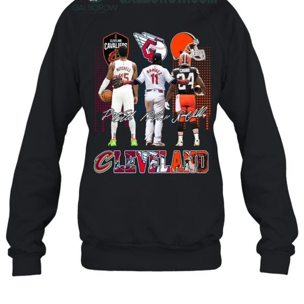 Cleveland Guardians Ramirez Cleveland Browns Chubb Cavaliers Mitchell T Shirt