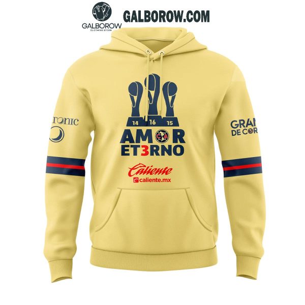 Club America Amor Et3rno Campeon Apertuna 2024 Hoodie T-Shirt