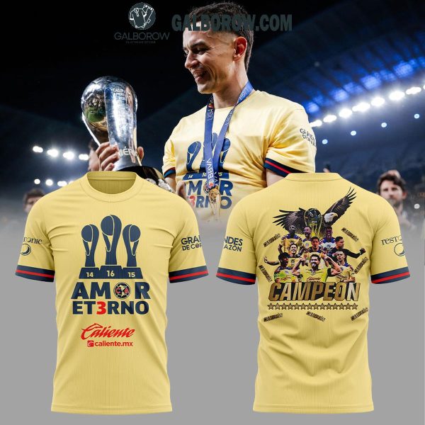 Club America Amor Et3rno Campeon Apertuna 2024 Hoodie T-Shirt