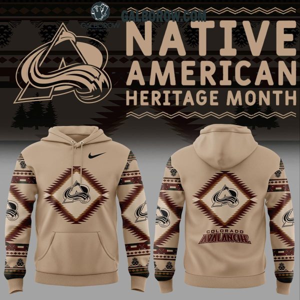 Colorado Avalanche Native American Heritage Hoodie T Shirt