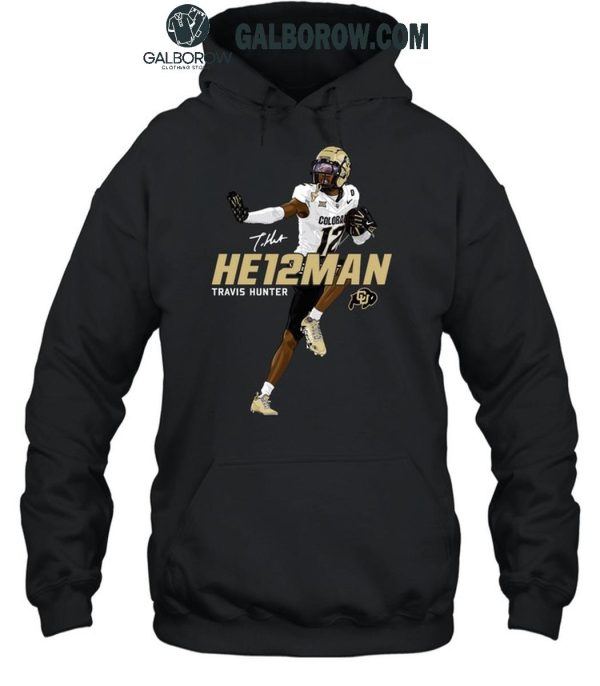 Colorado Buffaloes Travis Hunter Football Heisman 2024 T-Shirt