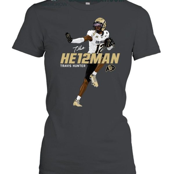 Colorado Buffaloes Travis Hunter Football Heisman 2024 T Shirt