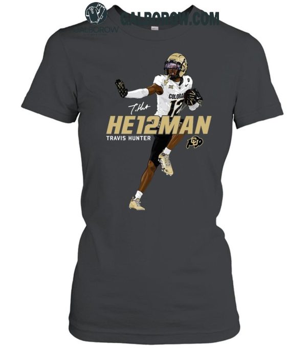 Colorado Buffaloes Travis Hunter Football Heisman 2024 T-Shirt