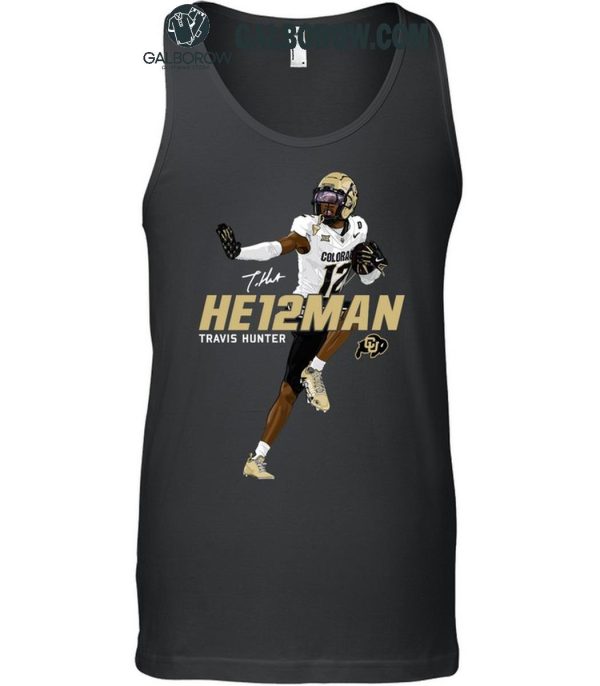 Colorado Buffaloes Travis Hunter Football Heisman 2024 T-Shirt