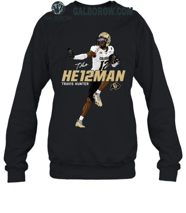 Colorado Buffaloes Travis Hunter Football Heisman 2024 T-Shirt