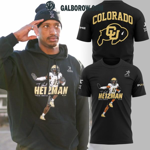 Colorado Buffaloes Travis Hunter He12Man Star 2024 Hoodie T-Shirt