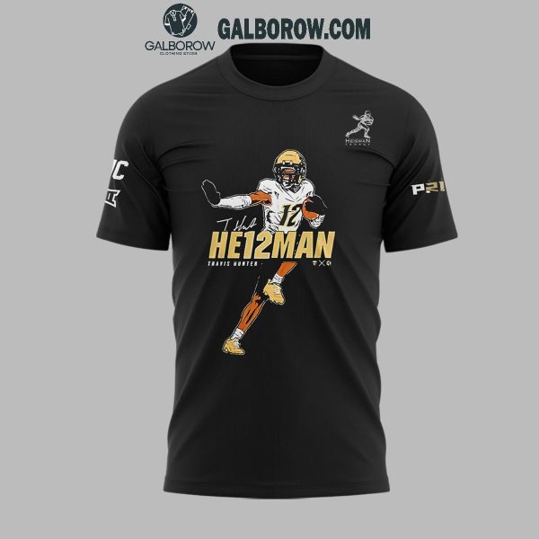 Colorado Buffaloes Travis Hunter He12Man Star 2024 Hoodie T-Shirt