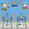 Coachella Valley Firebirds Snoopy Cheering Peanuts Winter 2024 Baseball Jacket