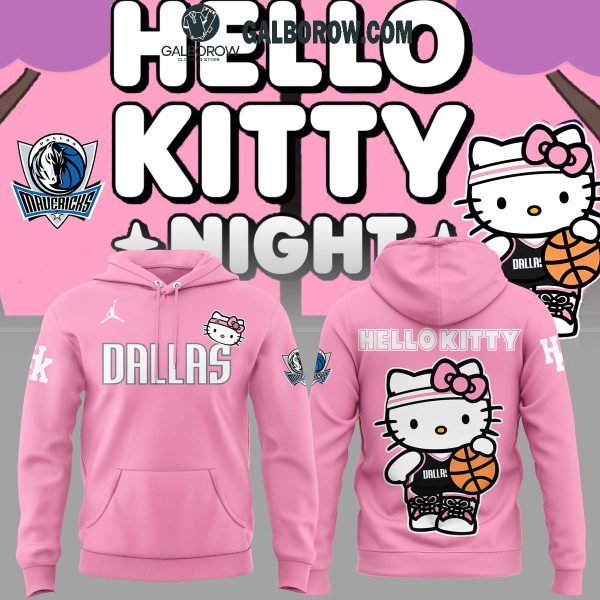 Dallas Mavericks Hello Kitty Celebration 50 Years Basketball Hoodie T-Shirt