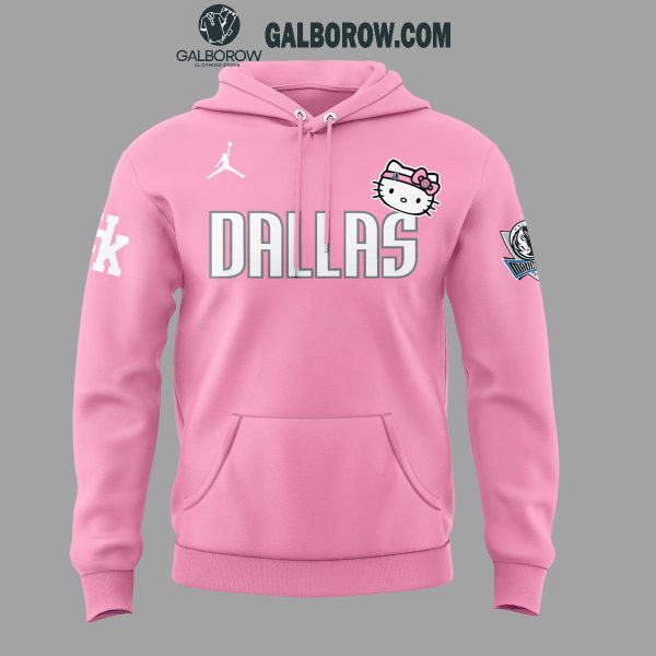 Dallas Mavericks Hello Kitty Celebration 50 Years Basketball Hoodie T-Shirt