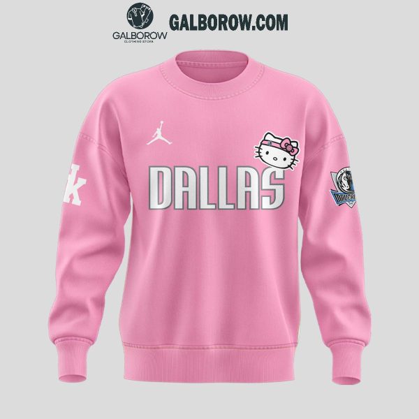 Dallas Mavericks Hello Kitty Celebration 50 Years Basketball Hoodie T-Shirt