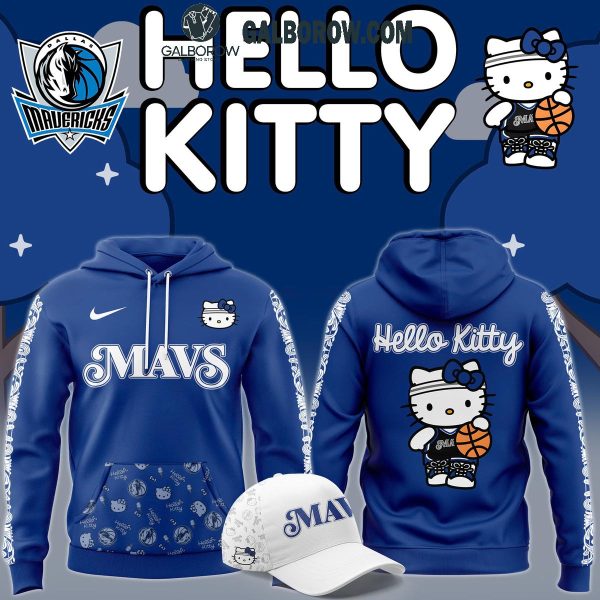 Dallas Mavericks Let’s Go NBA Team Hello Kitty Hoodie T-Shirt