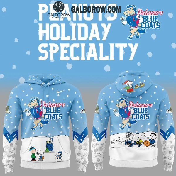 Delaware Blue Coats Peanuts Season Snoopy Basketball Hoodie T-Shirt