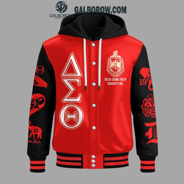 Delta Sigma Theta 1913 Intelligent Is The Touch Of Wisdom Baseball Jacket