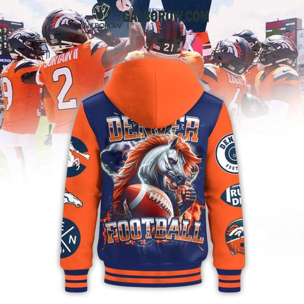 Denver Broncos Fighting Irish Football 2024 Best Season Baseball Jacket