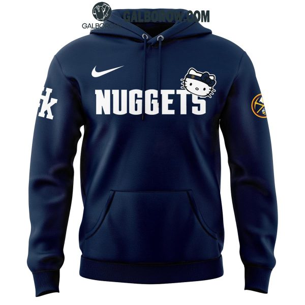 Denver Nuggets Hello Kitty Celebration 50 Years Basketball Hoodie T-Shirt