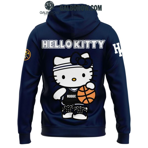 Denver Nuggets Hello Kitty Celebration 50 Years Basketball Hoodie T-Shirt