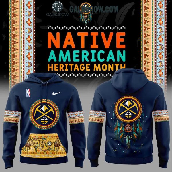 Denver Nuggets Winter Of Native American Heritage 2024 Hoodie T-Shirt