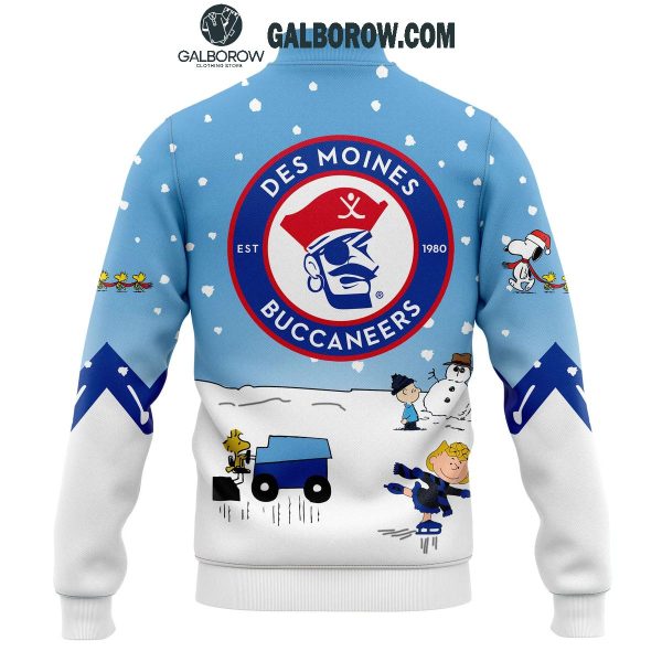 Des Moines Buccaneers Peanuts Holidays Snoopy Playtime Baseball Jacket