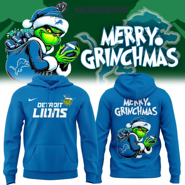 Detroit Lions 2024 The Grinch Stole Your Touchdown Hoodie T-Shirt