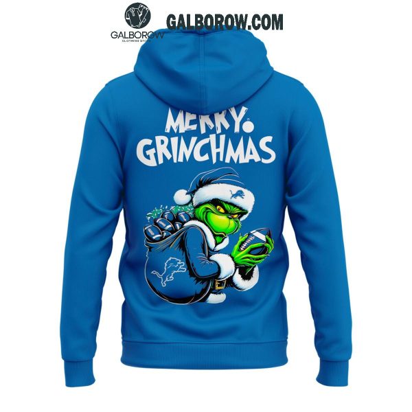 Detroit Lions 2024 The Grinch Stole Your Touchdown Hoodie T-Shirt