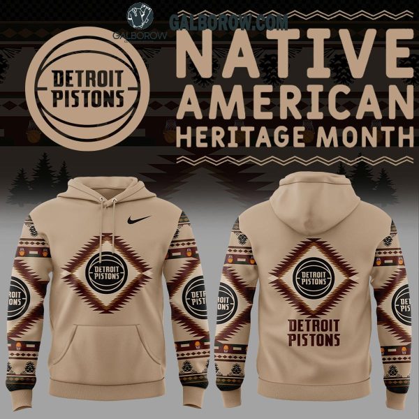 Detroit Pistons Native American Heritage Of Celebrating 2024 Hoodie T-Shirt