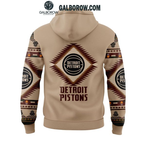 Detroit Pistons Native American Heritage Of Celebrating 2024 Hoodie T-Shirt