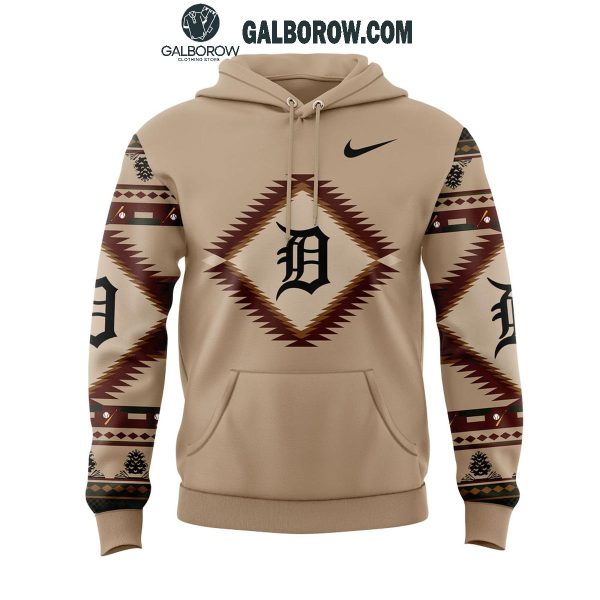 Detroit Tigers Baseball Be Proud Of Native American Heritage Hoodie T-Shirt