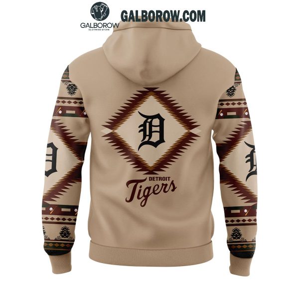 Detroit Tigers Baseball Be Proud Of Native American Heritage Hoodie T-Shirt