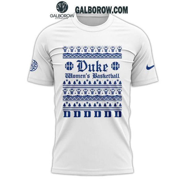 Duke Blue Devils Women’s Basketball 2024 Christmas Patterns Hoodie T-Shirt