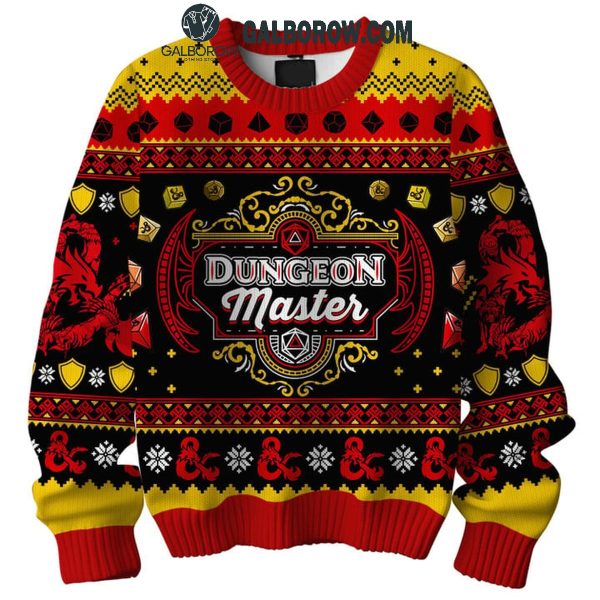 Dungeon & Dragons When The Master Smile It’s Already Late Ugly Sweater