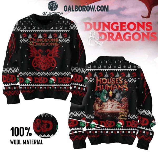 Dungeons And Dragon The DM Smiles You’re Doomed Ugly Sweater