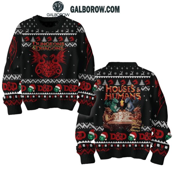 Dungeons And Dragon The DM Smiles You’re Doomed Ugly Sweater