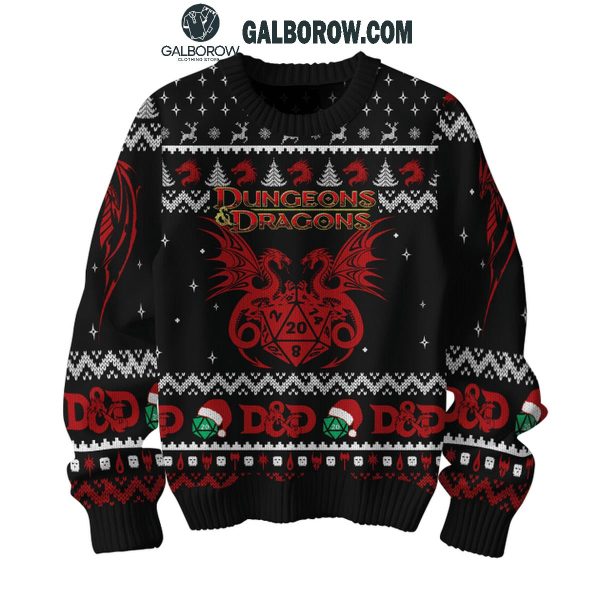 Dungeons And Dragon The DM Smiles You’re Doomed Ugly Sweater