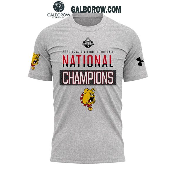 Ferris State National Champions 2024 Grey Design Hoodie T Shirt