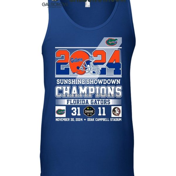 Florida Gators 2024 Sunshine Showdown Champions T Shirt