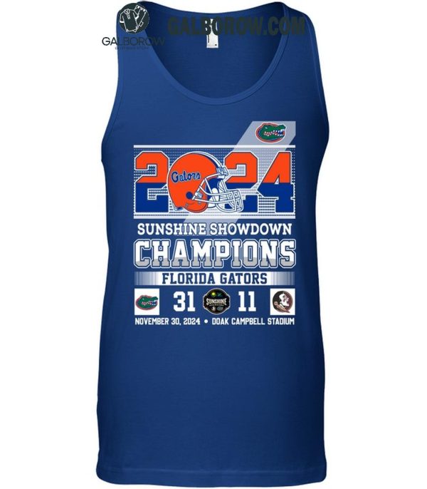 Florida Gators 2024 Sunshine Showdown Champions T-Shirt