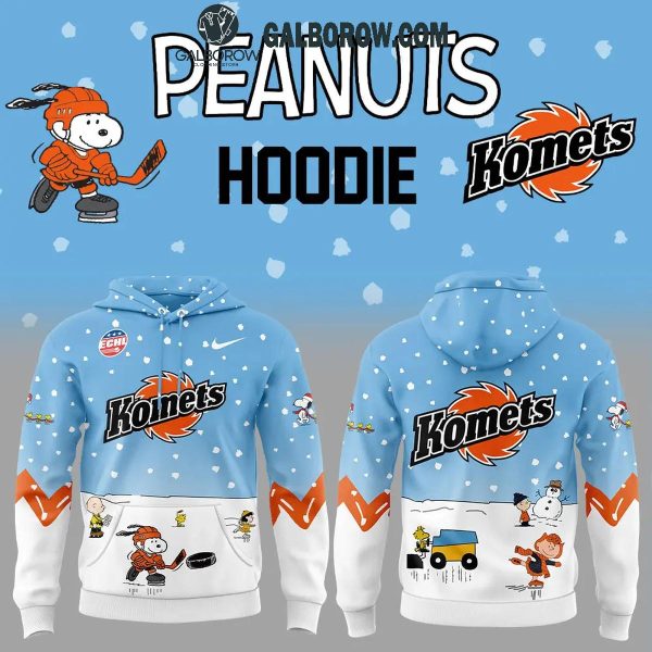 Fort Wayne Komets 2024 Snoopy In Peanuts Holidays Hoodie T-Shirt