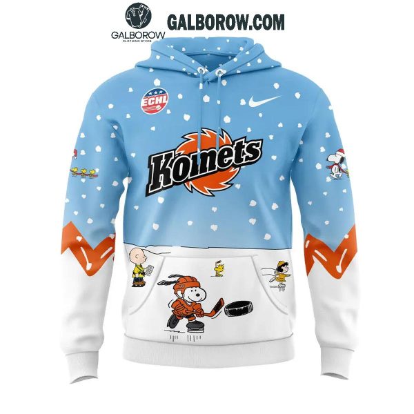 Fort Wayne Komets 2024 Snoopy In Peanuts Holidays Hoodie T-Shirt