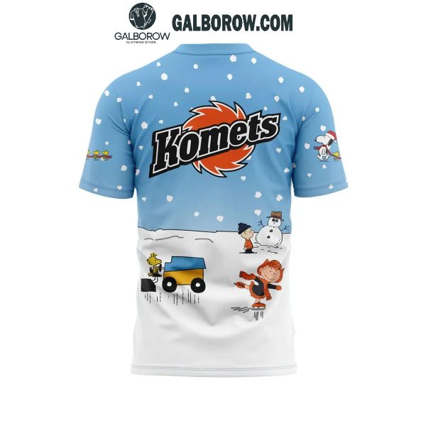 Fort Wayne Komets 2024 Winter Snoopy Holidays Peanuts Sweatshirt Hoodie T-Shirt