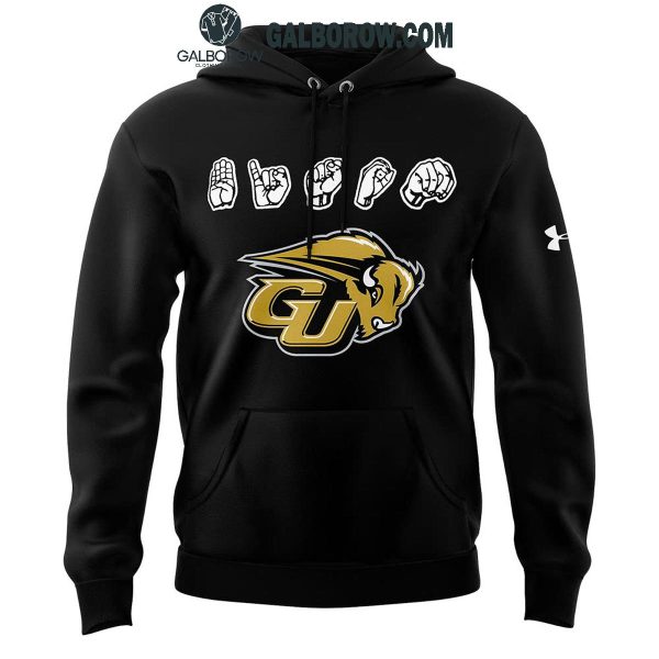 Gallaudet Bison Football Team Sign Language 2024 Hoodie T-Shirt