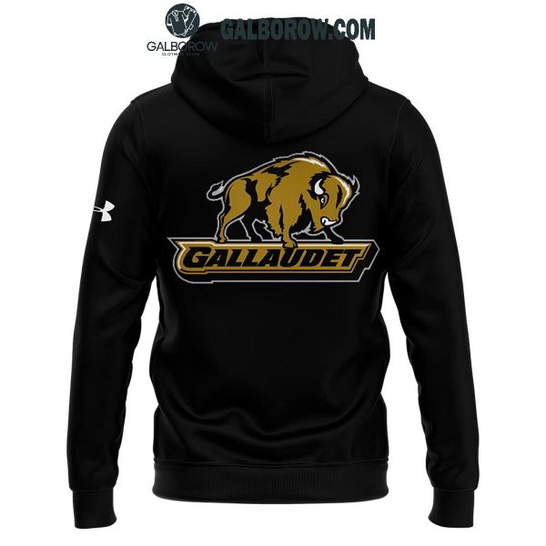 Gallaudet Bison Football Team Sign Language 2024 Hoodie T-Shirt