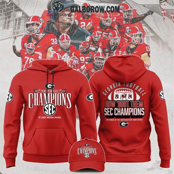 Georgia Bulldogs 2024 SEC Conference Champions Let’s Celebrate Hoodie T-Shirt