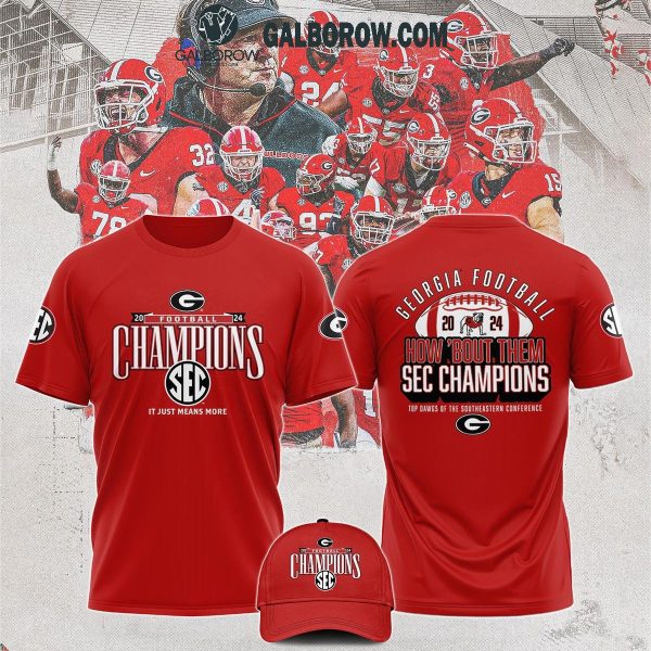 Georgia Bulldogs 2024 SEC Conference Champions Let’s Celebrate Hoodie T-Shirt