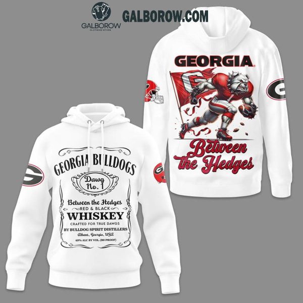 Georgia Bulldogs Between The Hedges No. 1 Dawgs Spirit Hoodie T-Shirt