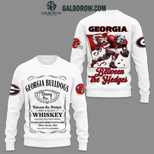 Georgia Bulldogs Between The Hedges No. 1 Dawgs Spirit Hoodie T-Shirt