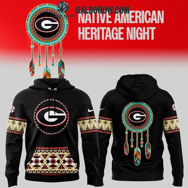 Georgia Bulldogs Native American Heritage Let’s Honor 2024 Hoodie T-Shirt