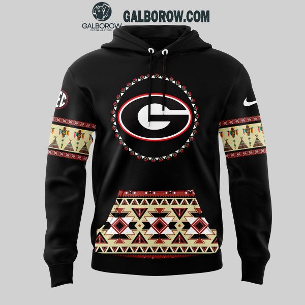 Georgia Bulldogs Native American Heritage Let’s Honor 2024 Hoodie T-Shirt